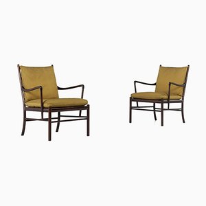 Mid-Century Model PJ149 Armchairs by Ole Wanchen for Poucher Soul, Set of 2