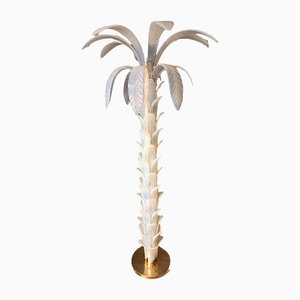 Palma Lampe mit Struktur aus Messing
