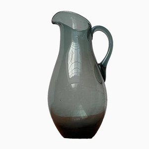 Deutsche Vintage Glaskaraffe von Friedrich Glas