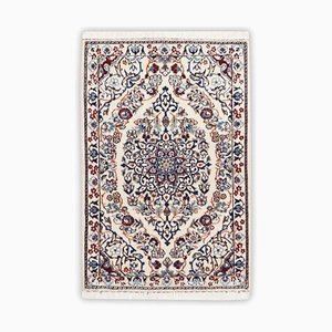 Floral Nain Rug with Border