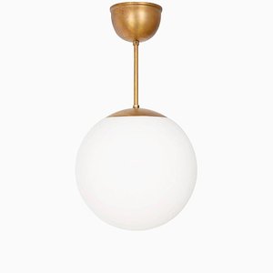 Glob Brass D30 Ceiling Lamp from Konsthantverk