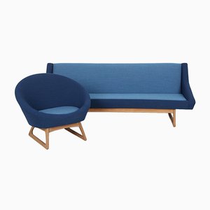 Set of Danish Sofa and Armchair by Kurt Østervig für Rolschau Møbler