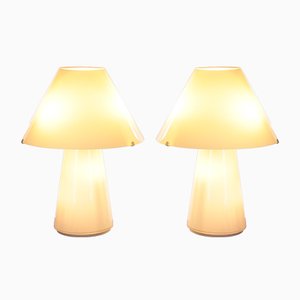 Handmade Murano Table Lamps by Gianni Seguso, 1970s, Set of 2