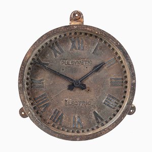 Cast Iron Wall Clock from Gents of Leicester