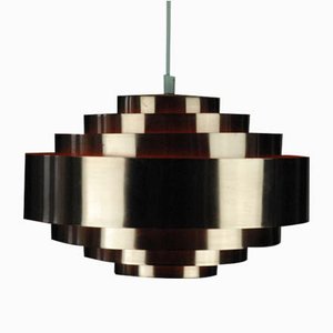 Ultra Copper Pendant Lamp by Jo Hammerborg for Fog & Mørup, 1960s