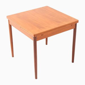 Ausziehbarer Mid-Century Modern Teak Esstisch, 1960er