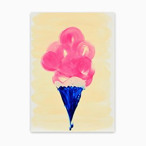 Anya Spielman, Candy Cone, 2020, Öl auf Papier