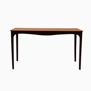 Danish Mahogany Coffee Table by Ole Wanscher for A.J. Iversen, 1950s