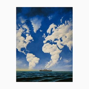 Rafal Olbinski, Tales of Love (Cruise), 2021, Giclée sur Papier