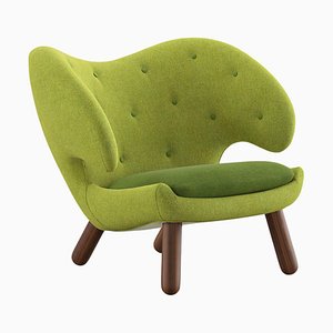 Pelican Chair Upholstered in Fabric by Finn Juhl