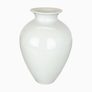 Grand Vase Op Art en Porcelaine de Fürstenberg Ceramics, Allemagne, 1970s