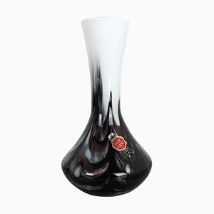 Große Vintage Pop Art Florence Vase aus Opalglas