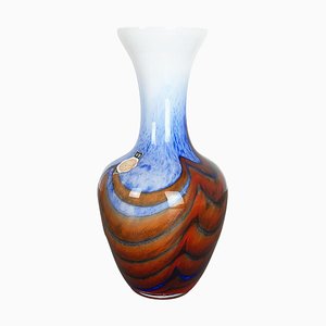 Grand Vase Pop Art Vintage en Opaline de Florence