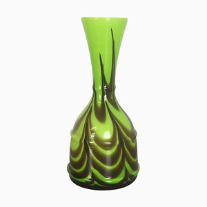 Vase Florence en Verre Opalin par Carlo Moretti, Italie, 1970s