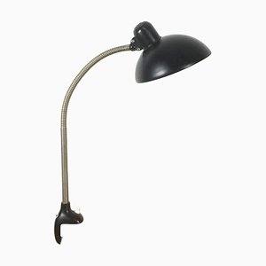 Lampe de Bureau Bauhaus Noire par Christian Dell pour Kaiser Idell / Kaiser Leuchten, 1950s