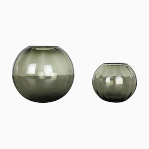 Turmalin Series Ball Vases by Wilhelm Wagenfeld for WMF, Germany, 1960s, Set of 2