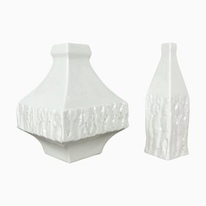 Vase Sculptures par Peter Müller pour Sgrafo Modern, Allemagne, 1960s, Set de 2