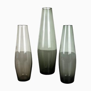 Vases Turmalin par Wilhelm Wagenfeld pour WMF, Allemagne, 1960s, Set de 3