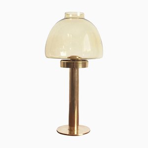 Brass and Glass Claudia Candleholder from Hans-Agne Jakobsson, 1960s