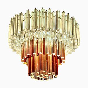 20th Century Murano Glass Ceiling Lamp by Paolo Venini