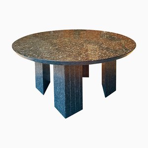 Grande Table Ronde 10 Places en Granit