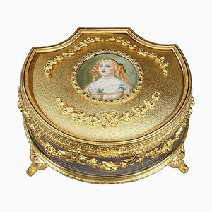 Coffret à Bijoux avec Portrait de Madame de Sévigné