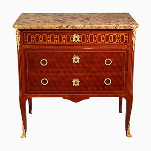 Ormolu-Mounted Marquetry Commode, 19th Century