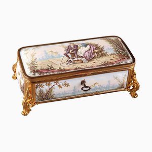 19th Century French Enamel Box