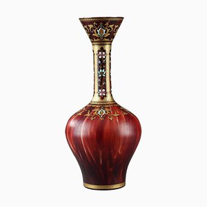 Vaso in opalino della fine del XIX secolo