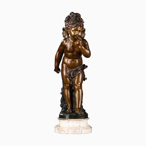 Figurine en Bronze de Jeune Psyché par Paul Duboy