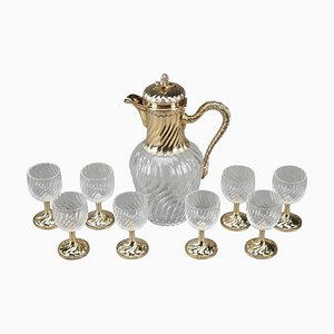 Kristallglas Getränkeservice von Maison Boin-Taburet, 9 . Set