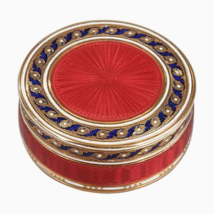 Gold and Enamel Candy Box, Late 18th Century