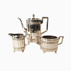 20th Century Coffee Set from Cg Hallberg, Set of 3