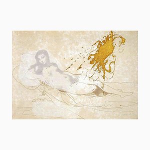 Omar Galliani, Milos, 2000, Serigraphie