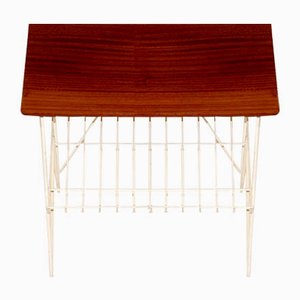 Mesa Stringbord de caoba, Suecia, 1950