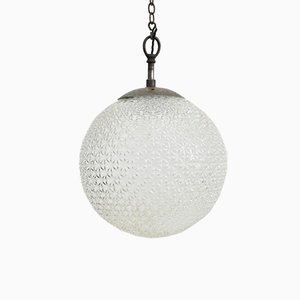 Lampe à Suspension Tchèque en Verre