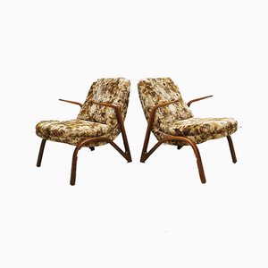 Mid-Century Lounge Chairs, Set of 2