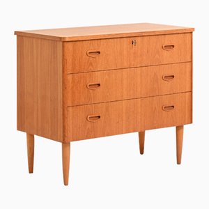Scandinavian Chest of Drawers with Lock