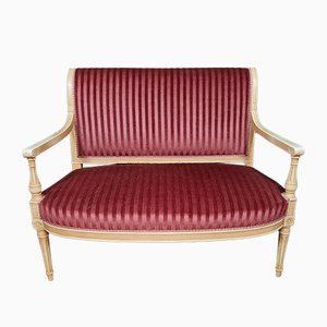 Directoire Bench in Lacquered Wood, 1900s