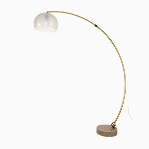 Italian Arc Floor Lamp by Goffredo Reggiani for Guzzini, 1960s