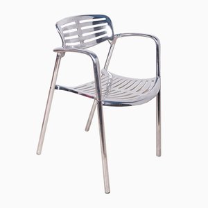 Chaises Empilables en Aluminium par Jorge Pensi pour Amat 3, 1980s