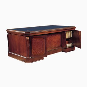 Executive Desk with Leather Top