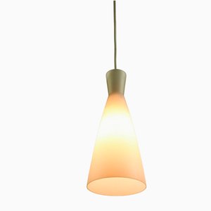 Pendant Lamp in Glass from Peill & Putzler, 1950s