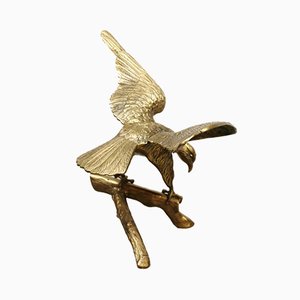 Sculpture Aigle Mid-Century en Laiton