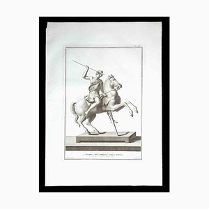 Ancient Roman Statue, 18th-Century, Original Etching