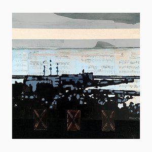 Lukasz Fruczek, Gdynia 2, 2016, Oil, Acrylic & Collage