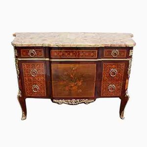 Commode Fin 19ème Siècle en Marqueterie