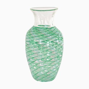 Phoenician Lace Vase in Murano Glass by Archimede Seguso