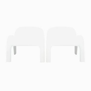 Space-Age Plastic GN2 Armchairs by Peter Ghyczy for Reuter, 1960s, Set of 2