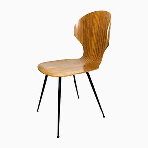 Mid-Century Lulli Dining Chair by Carlo Ratti for ILC Lissone, Italy, 1970s